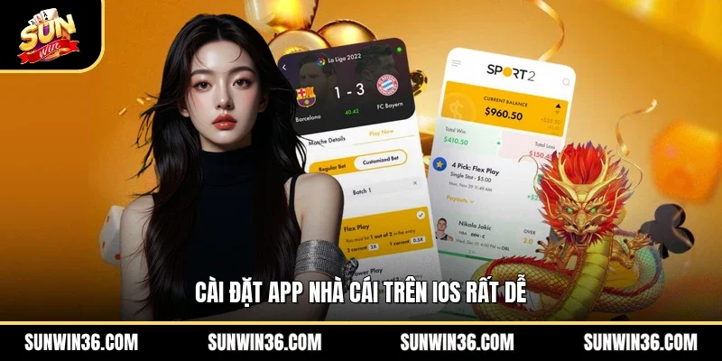 Cài đặt app nhà cái trên iOS rất dễ