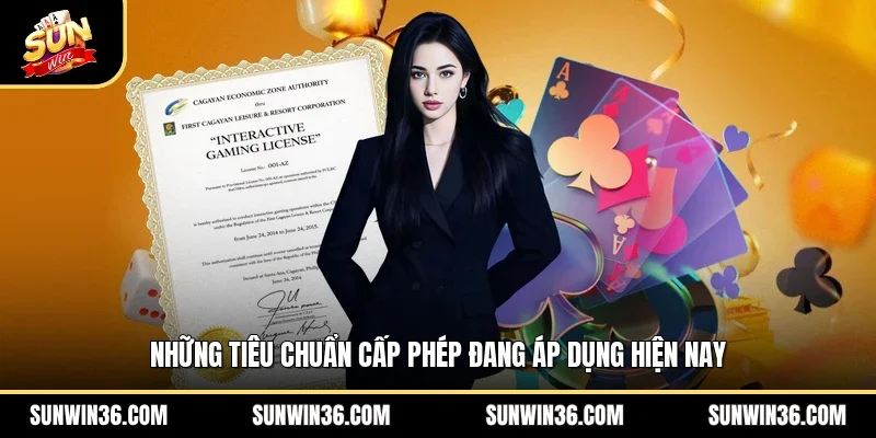 Những tiêu chuẩn cấp phép đang áp dụng hiện nay